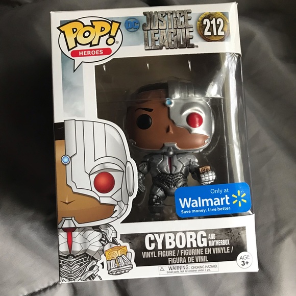 Funko Other - Funko pop Justice league Cyborg and Motherbox